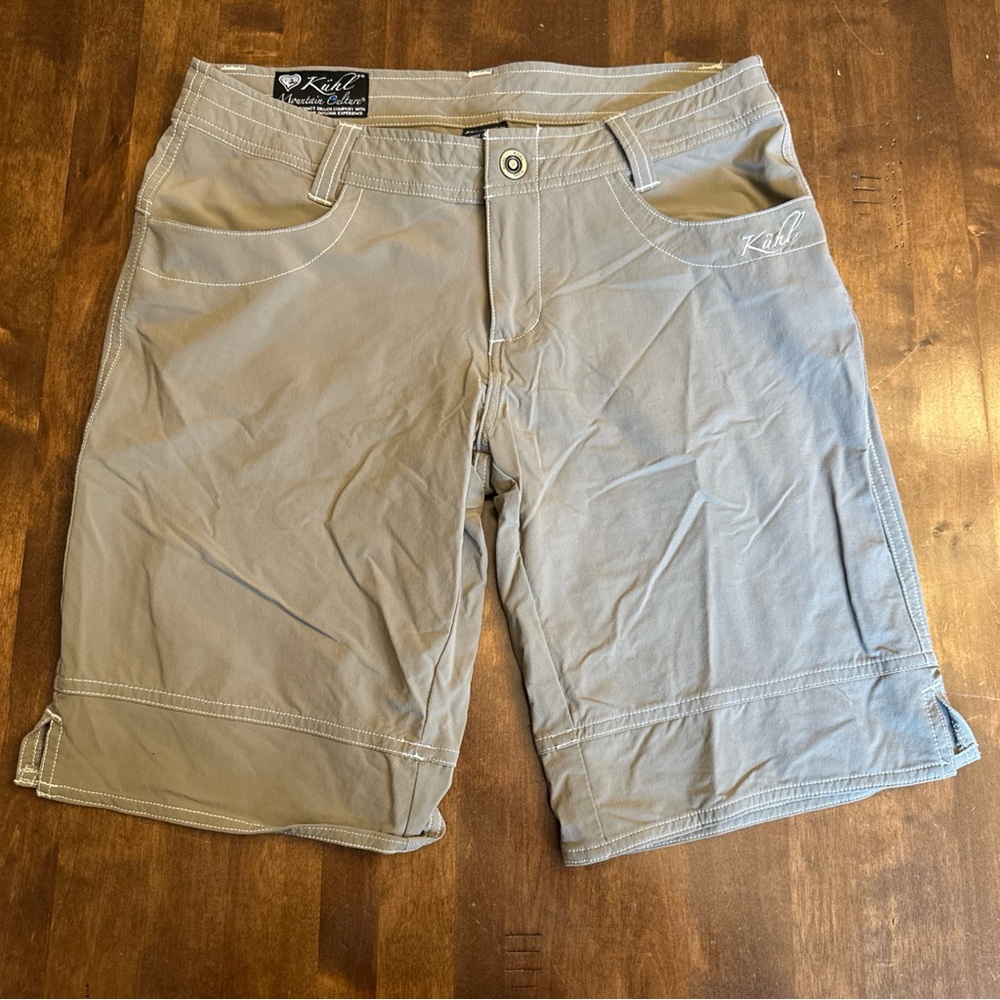 Kuhl Women’s Light Gray Outdoor Shorts